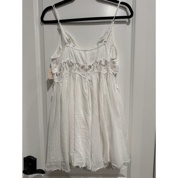 MSRP $98 NWT FREE PEOPLE Ilektra Cotton Slip Dress SIZE S | SAME-NEXT DAY SHIP - Picture 4 of 7